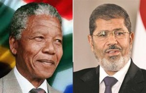 مرسي ومنديلا