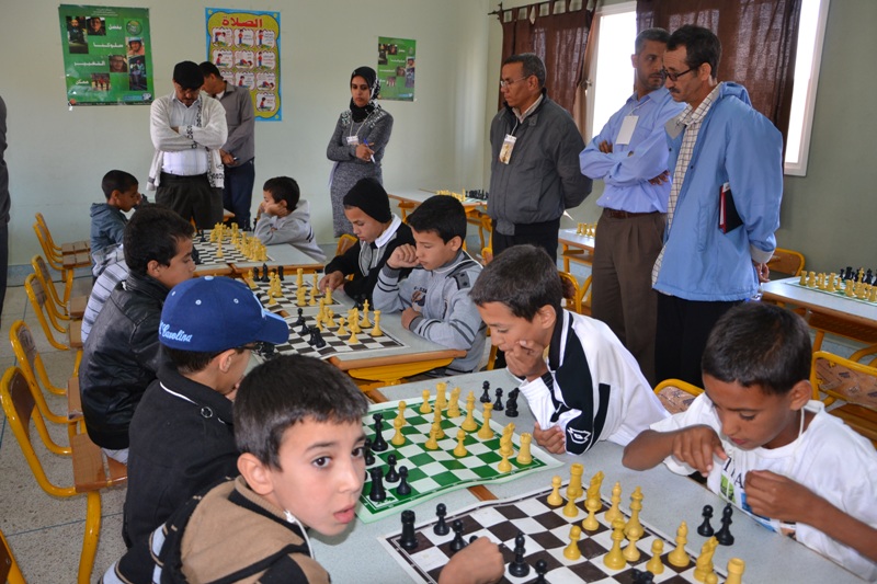 الملتقى الإقليمي للشطرنج بتيزنيت 5