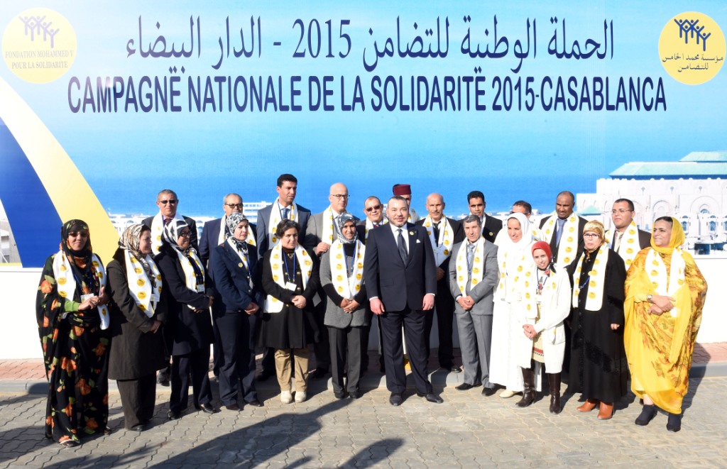 SM le Roi - campagne nationale de solidarité - G1